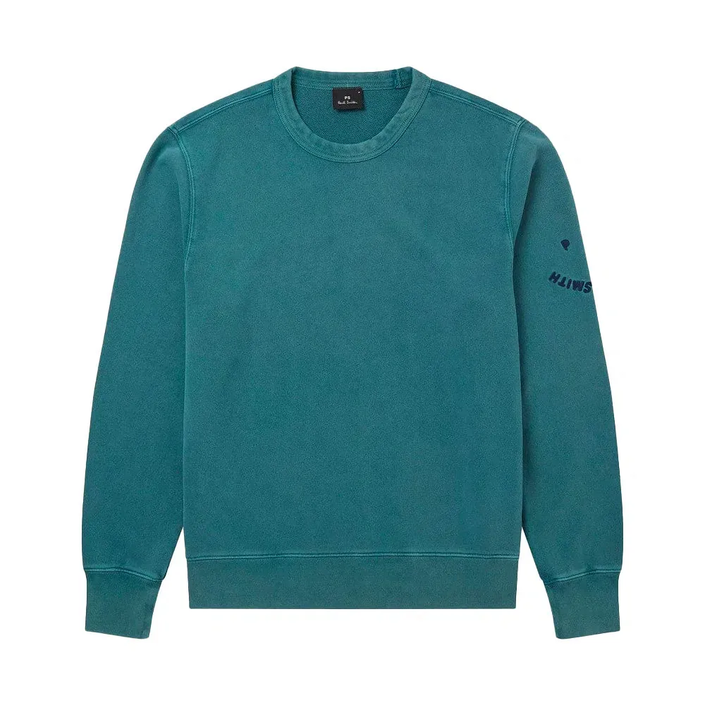 Paul Smith Sweatshirt Ärmel Happy, Grün, XS Paul Smith Sweatshirt Ärmel Happy, Grün, XS