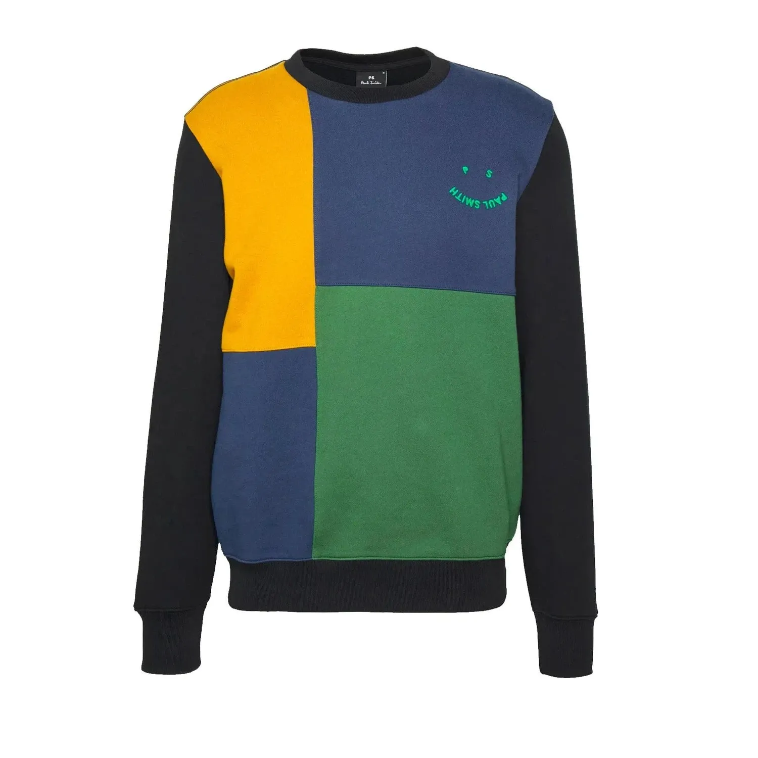 Paul Smith Sweatshirt, Marineblau/grün, S Paul Smith Sweatshirt, Marineblau/grün, S