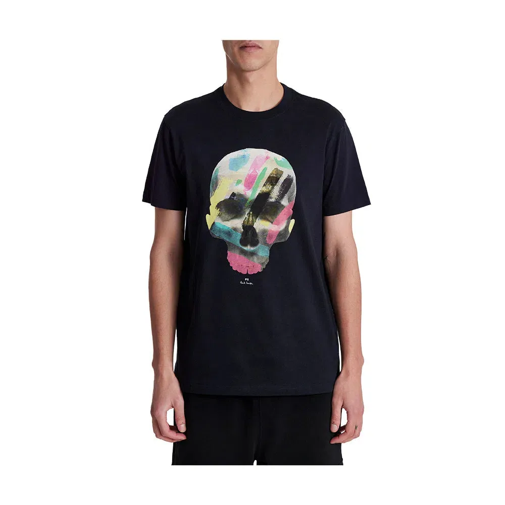 Paul Smith Tshirt Slim Fit Totenkopf Paul Smith Tshirt Slim Fit Totenkopf