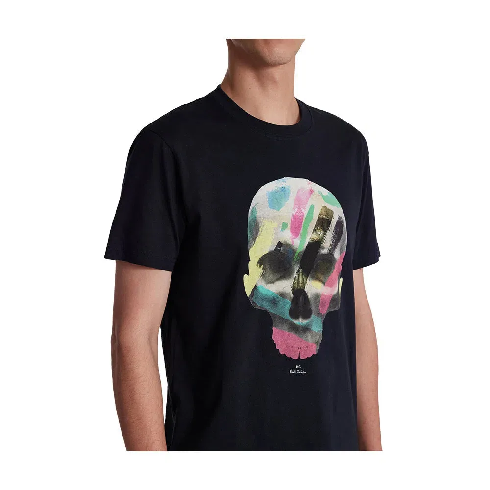 Paul Smith Tshirt Slim Fit Totenkopf Paul Smith Tshirt Slim Fit Totenkopf