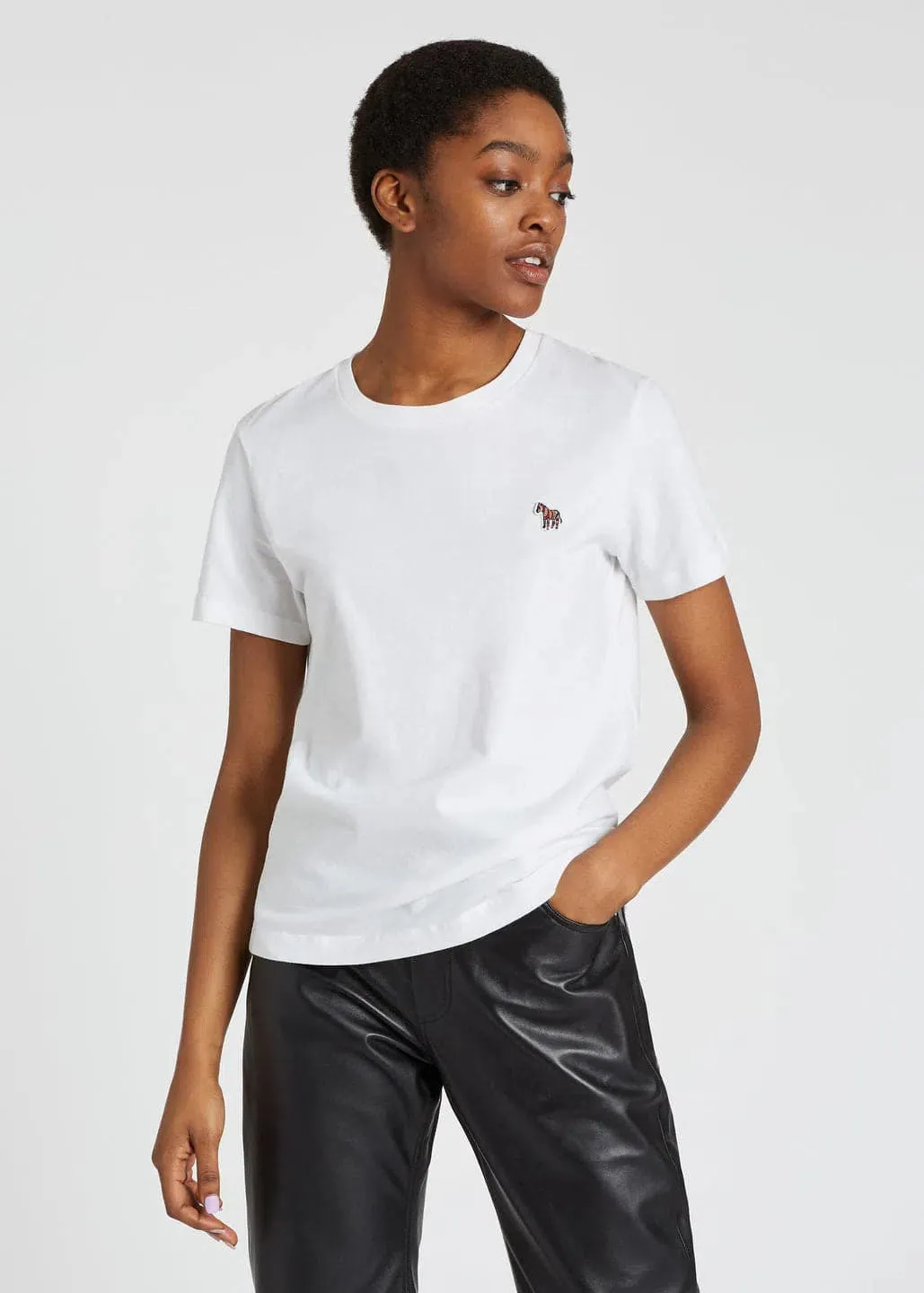 Paul Smith Tshirt SS Frauen Zebra Logo, Weiß, XS Paul Smith Tshirt SS Frauen Zebra Logo, Weiß, XS