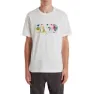 Paul Smith TShirt SS Reg Fit Tarot Cards, Weiß, M