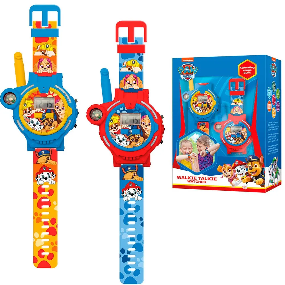 Paw Patrol Helfer Auf Vier Pfoten 2 In 1 Walkie-talkie-uhr, Multicolor, One Size Paw Patrol Helfer Auf Vier Pfoten 2 In 1 Walkie-talkie-uhr, Multicolor, One Size