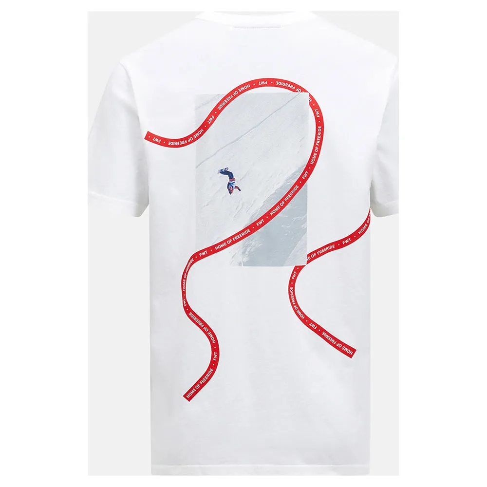 Peak Freeride World Tour Original Wave Kurzarm-t-shirt Peak Freeride World Tour Original Wave Kurzarm-t-shirt