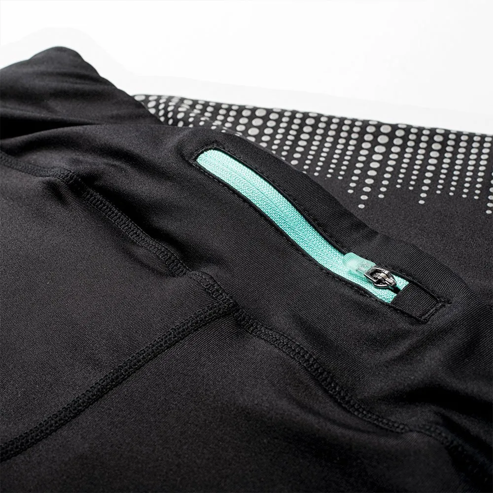 Peak Fw37002 Leggings, Black / cyanine blue Peak Fw37002 Leggings, Black / cyanine blue