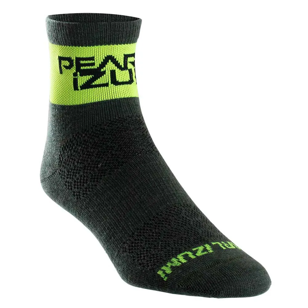 PEARL iZUMi Merino Socken, Urban sage / sy stack