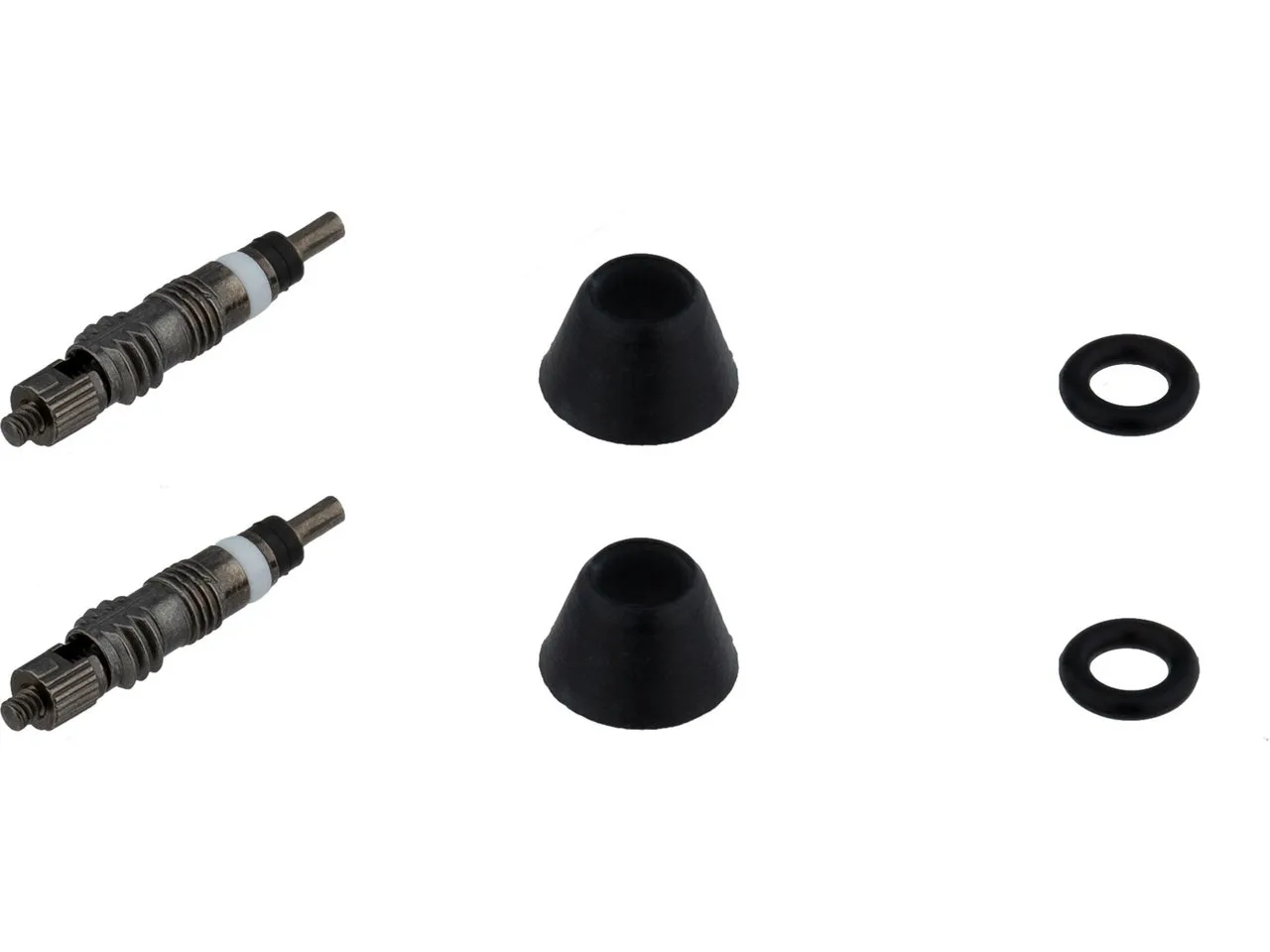 Peaty's Chris King Edition MK2 Tubeless Ventil Service Kit, Schwarz, one_size Peaty's Chris King Edition MK2 Tubeless Ventil Service Kit, Schwarz, one_size