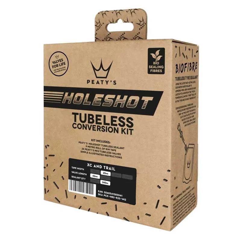 Peaty's Holeshot Road/gravel 21 Mm Tubeless Umrüstungskit