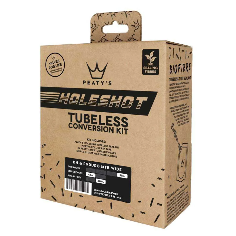 Peaty's Holeshot Road/gravel 21 Mm Tubeless Umrüstungskit Peaty's Holeshot Road/gravel 21 Mm Tubeless Umrüstungskit