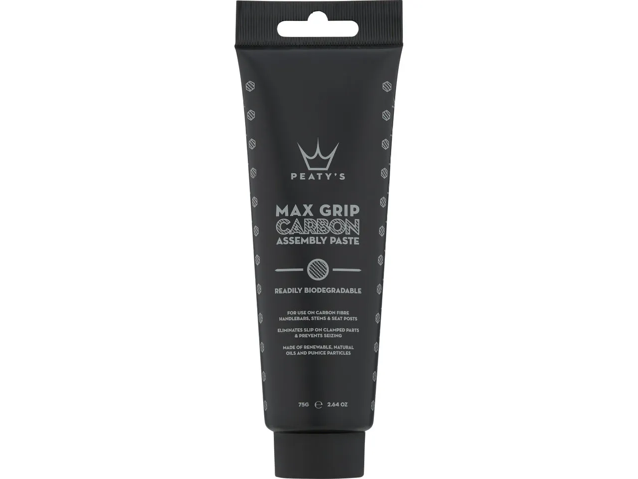 Peaty's Max Grip Carbon Assembly Paste Montagepaste, Tube, 75g Peaty's Max Grip Carbon Assembly Paste Montagepaste, Tube, 75g