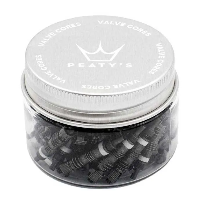 Peaty's Tubeless Ventilkern 50 Einheiten, Silver, One Size Peaty's Tubeless Ventilkern 50 Einheiten, Silver, One Size