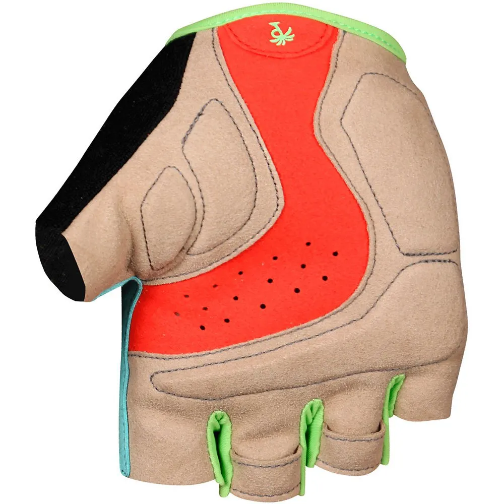 Pedal Palms Bird Of Paradise Kurze Handschuhe, Green / beige Pedal Palms Bird Of Paradise Kurze Handschuhe, Green / beige