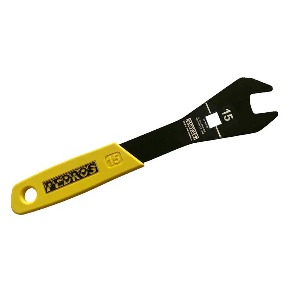 Pedros 15 Mm Konusschlüssel, Black / yellow, One Size Pedros 15 Mm Konusschlüssel, Black / yellow, One Size