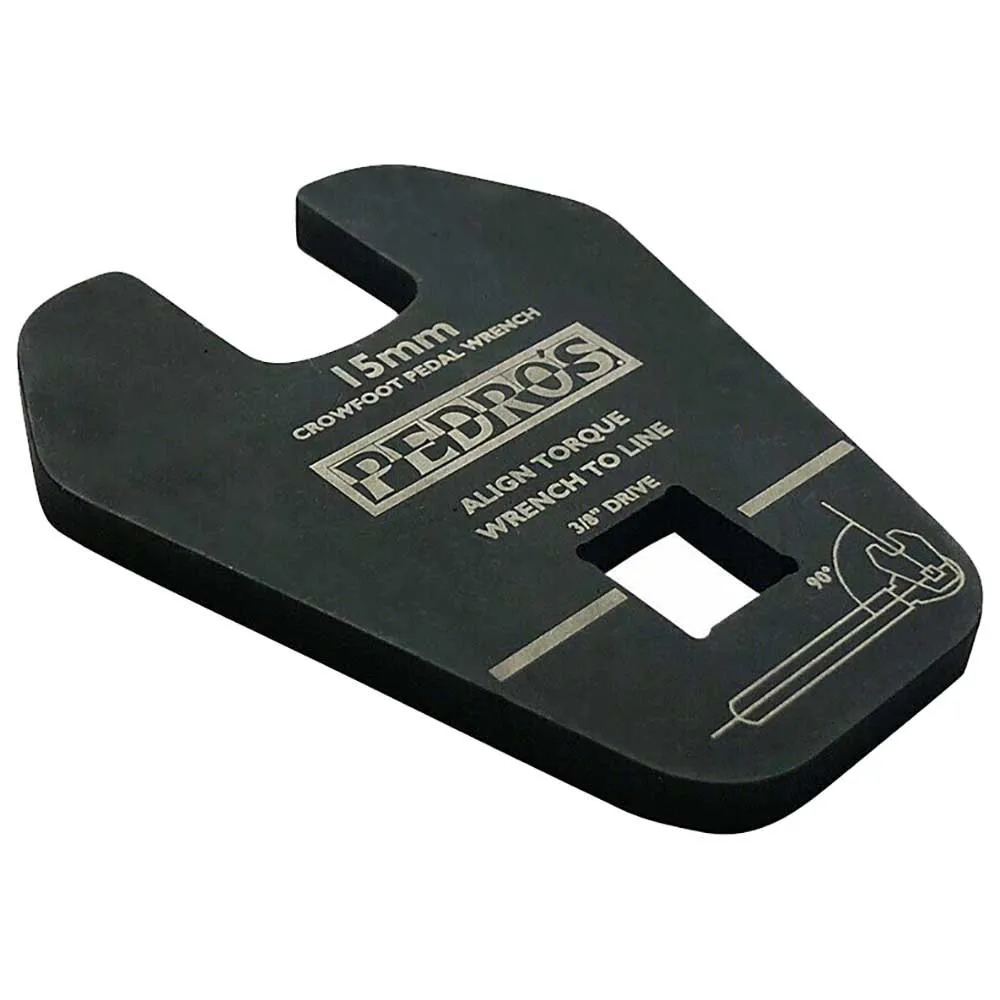 Pedros 3/8´´ Pedalschlüssel, Black, 15mm Pedros 3/8´´ Pedalschlüssel, Black, 15mm