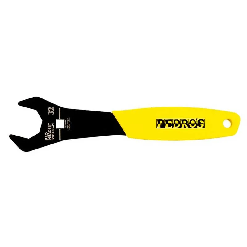 Pedros 32 Mm Headset-schlüssel, Black / yellow, One Size Pedros 32 Mm Headset-schlüssel, Black / yellow, One Size