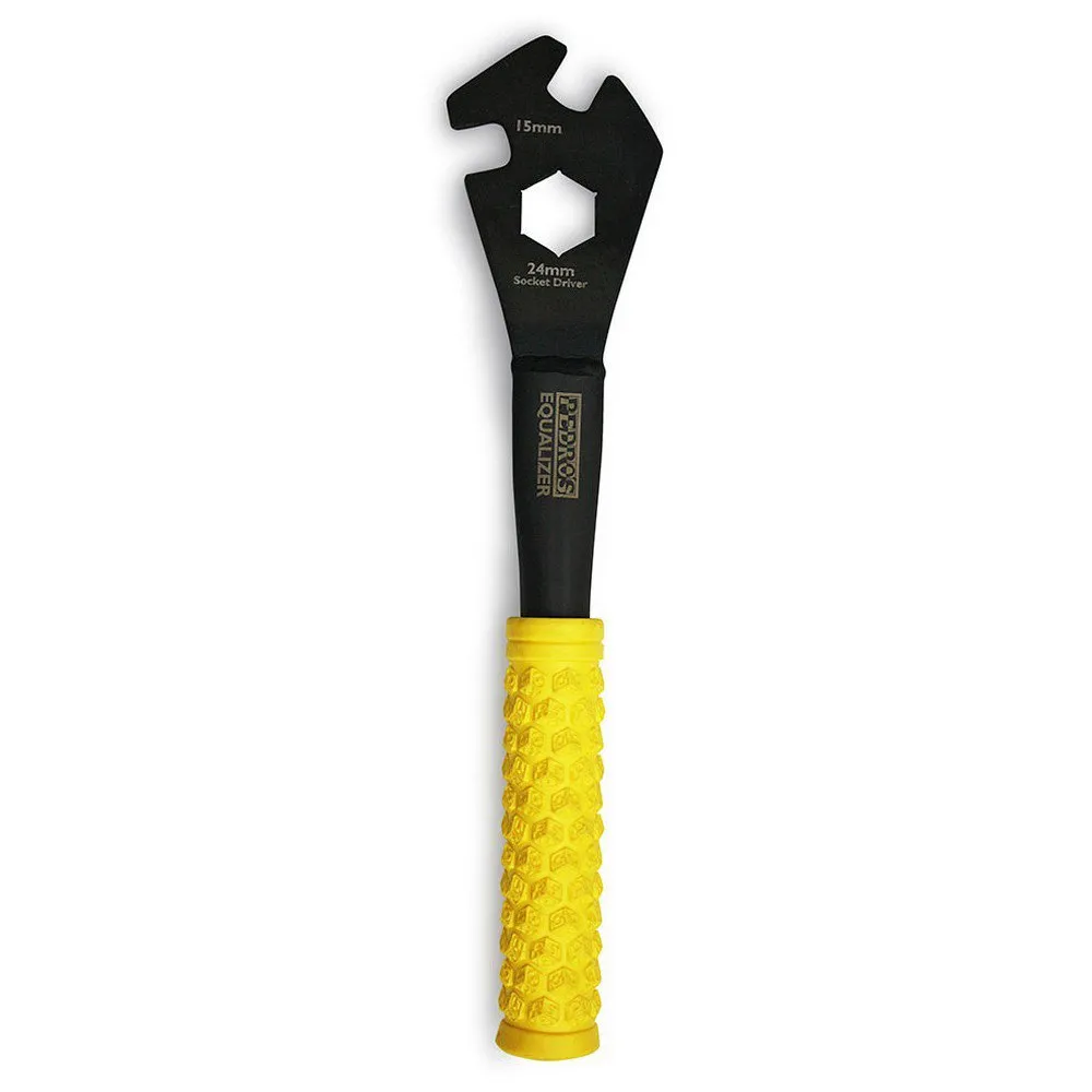 Pedros Equalizer Ii Pedalschlüssel, Black / yellow, 15mm Pedros Equalizer Ii Pedalschlüssel, Black / yellow, 15mm