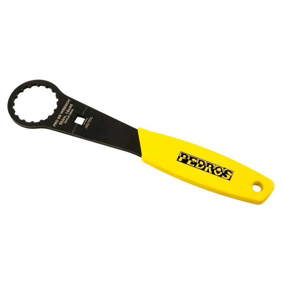 Pedros Integrated Ii 16x44 Mm Tretlagerwerkzeug, Black / yellow, One Size Pedros Integrated Ii 16x44 Mm Tretlagerwerkzeug, Black / yellow, One Size