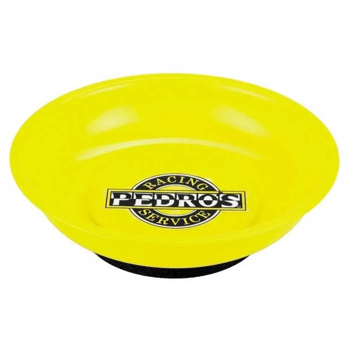 Pedros Magnetic Parts Tray Werkbank, Yellow, One Size Pedros Magnetic Parts Tray Werkbank, Yellow, One Size