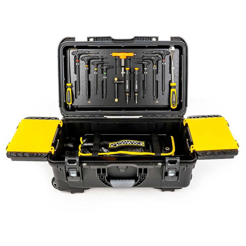 Pedros Master 4.0 Werkzeugkasten, Black / yellow, One Size Pedros Master 4.0 Werkzeugkasten, Black / yellow, One Size
