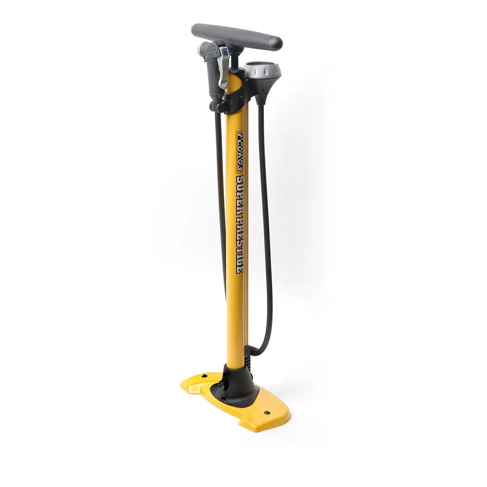 Pedros PEDRO'S SUPER PRESTIGE FLOOR PUMP, Schwarz Pedros PEDRO'S SUPER PRESTIGE FLOOR PUMP, Schwarz