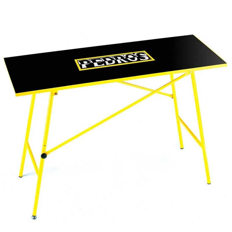 Pedros Portable Werkbank, Black / yellow, 120 x 47 x 82mm Pedros Portable Werkbank, Black / yellow, 120 x 47 x 82mm