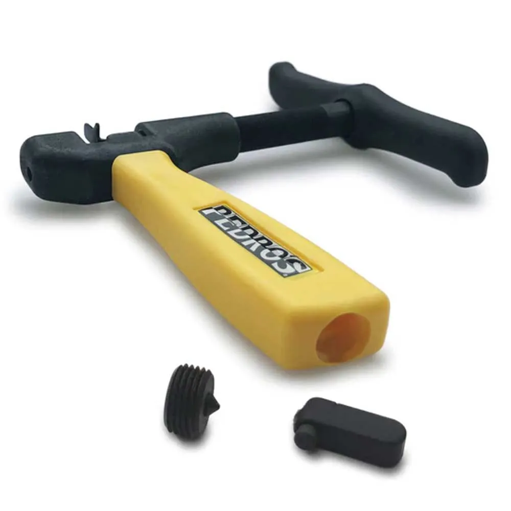 Pedros Pro Chain Tool 3.2 Kettennietenzieher, Yellow / black, One Size Pedros Pro Chain Tool 3.2 Kettennietenzieher, Yellow / black, One Size