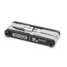 Pedros Rx Micro-10 Multitool, Black / silver, One Size