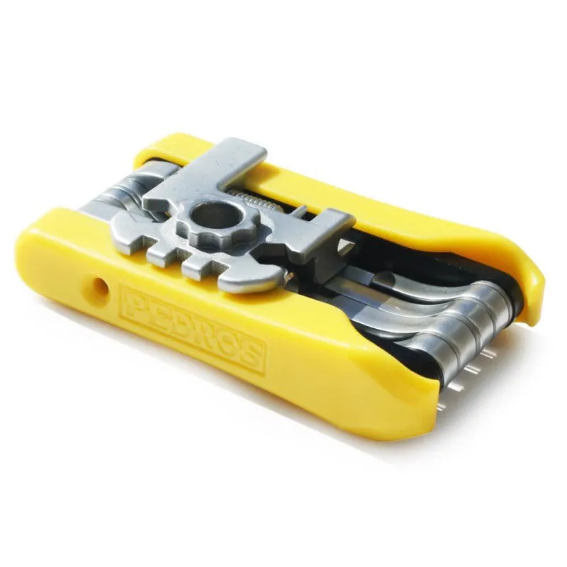 Pedros Rx Micro 20 Multitool, Black / yellow, One Size Pedros Rx Micro 20 Multitool, Black / yellow, One Size