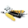 Pedros Rx Micro 20 Multitool, Black / yellow, One Size