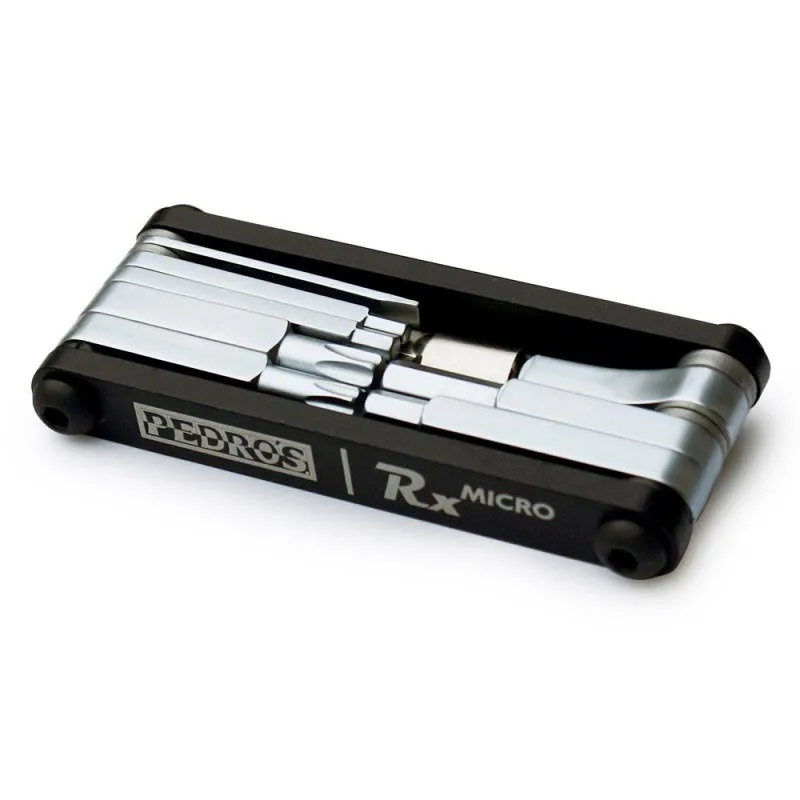 Pedros Rx Micro 6 Multitool, Black, One Size Pedros Rx Micro 6 Multitool, Black, One Size