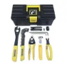 Pedros Starter Bench Tool Kit Werkzeugkasten, Black / yellow, One Size