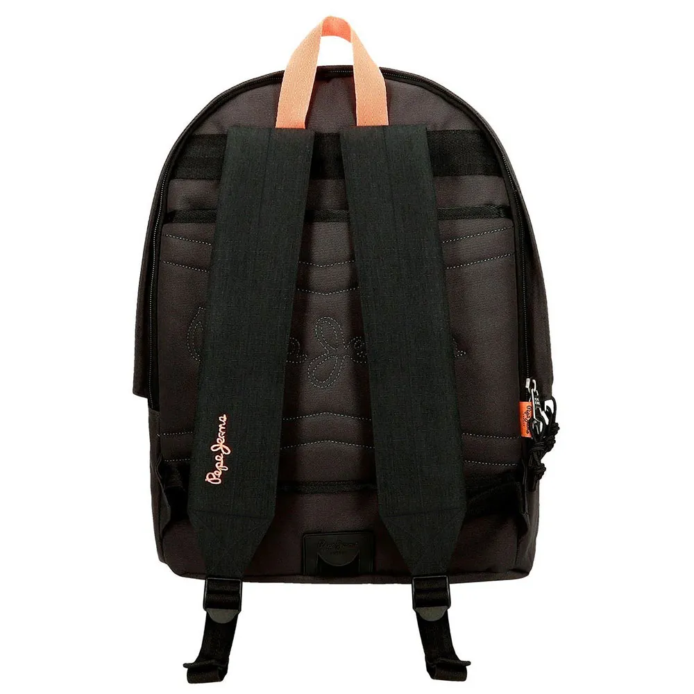 Pepe Jeans Adapt. Cody 24l Rucksack, Black Pepe Jeans Adapt. Cody 24l Rucksack, Black