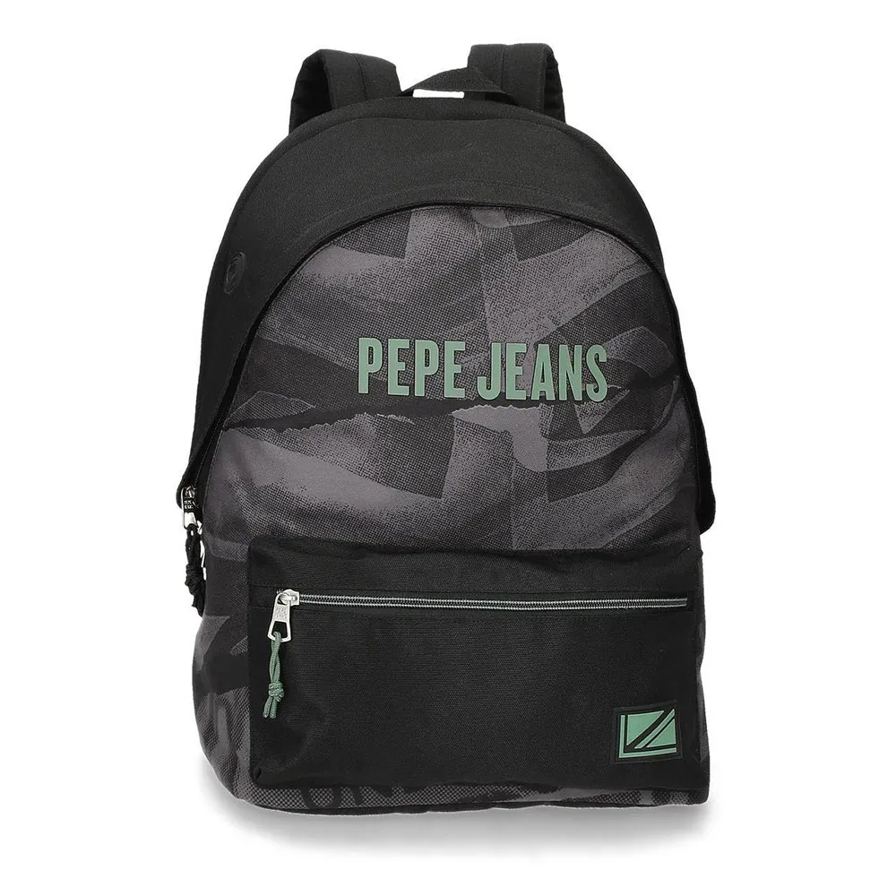 Pepe Jeans Adapt. Davis 44 Cm 20l Rucksack, Black Pepe Jeans Adapt. Davis 44 Cm 20l Rucksack, Black