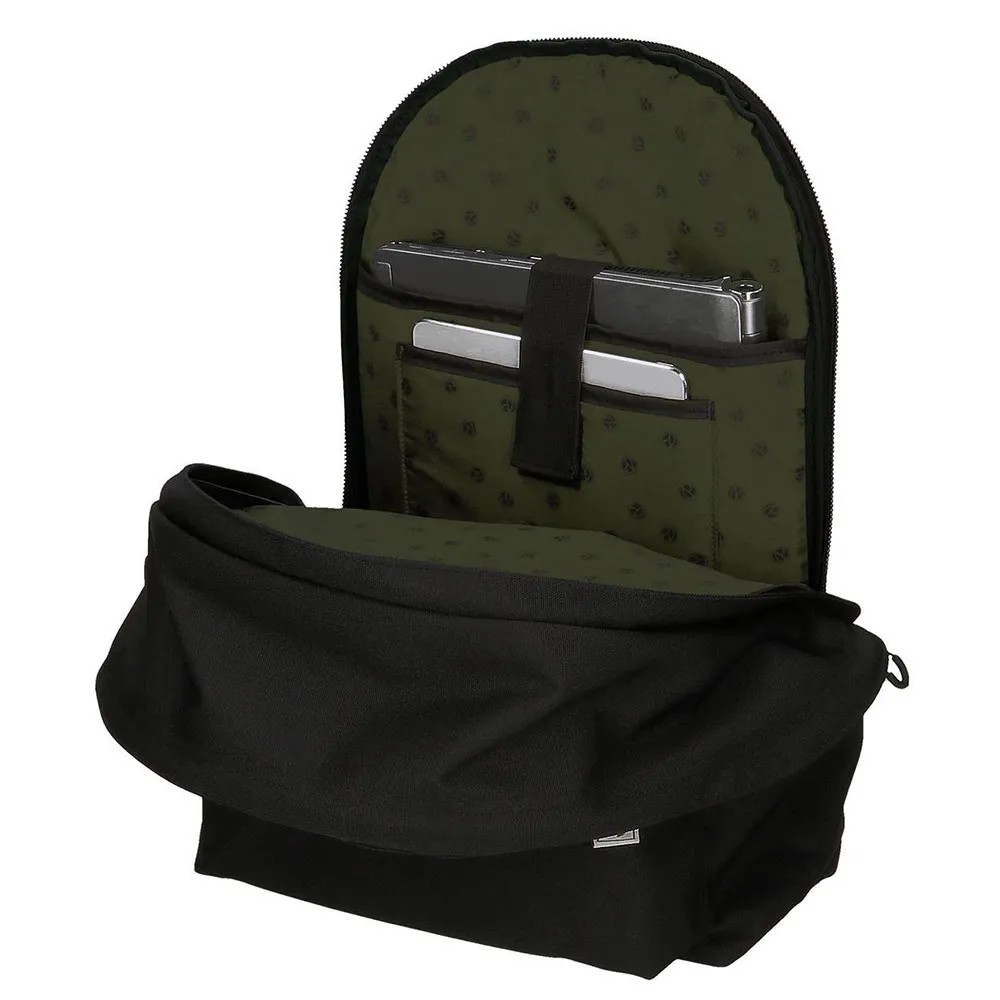 Pepe Jeans Adapt. Luca 44 Cm 24l Rucksack, Black