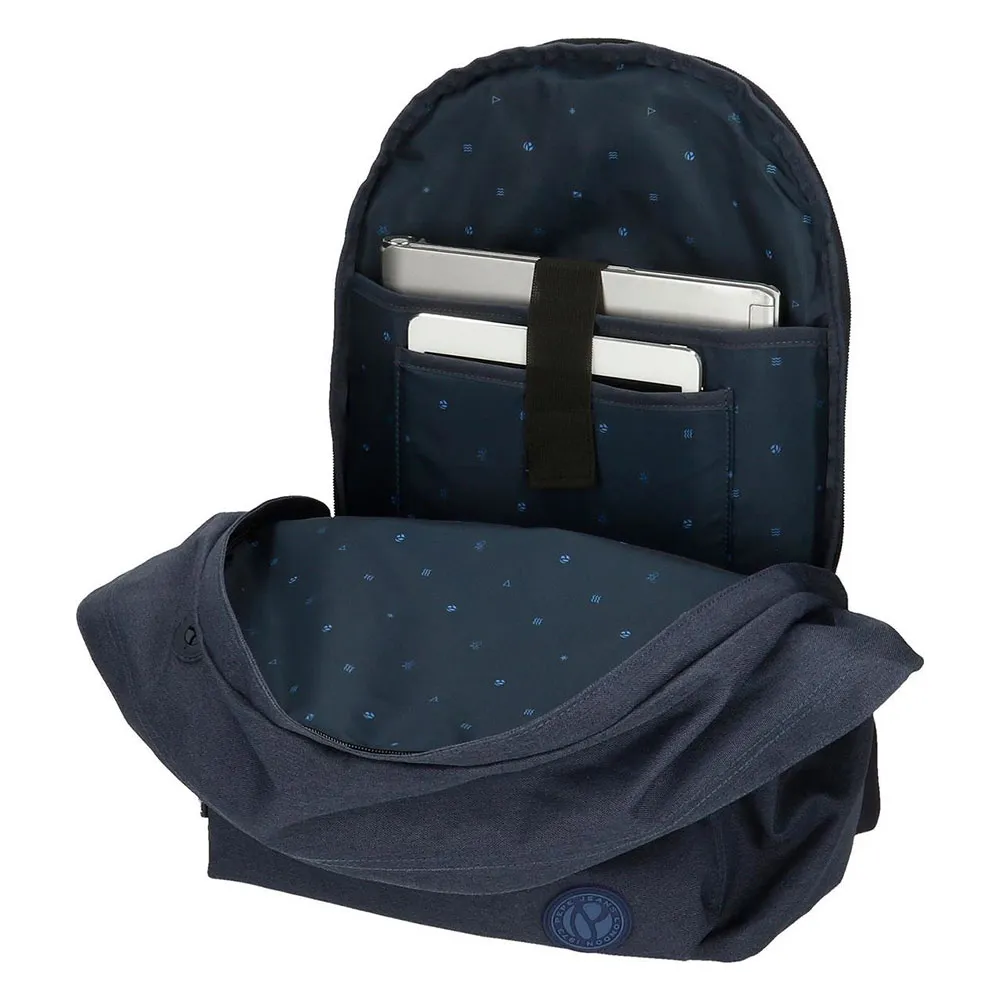 Pepe Jeans Aidan 44 Cm 20l Rucksack, Blue