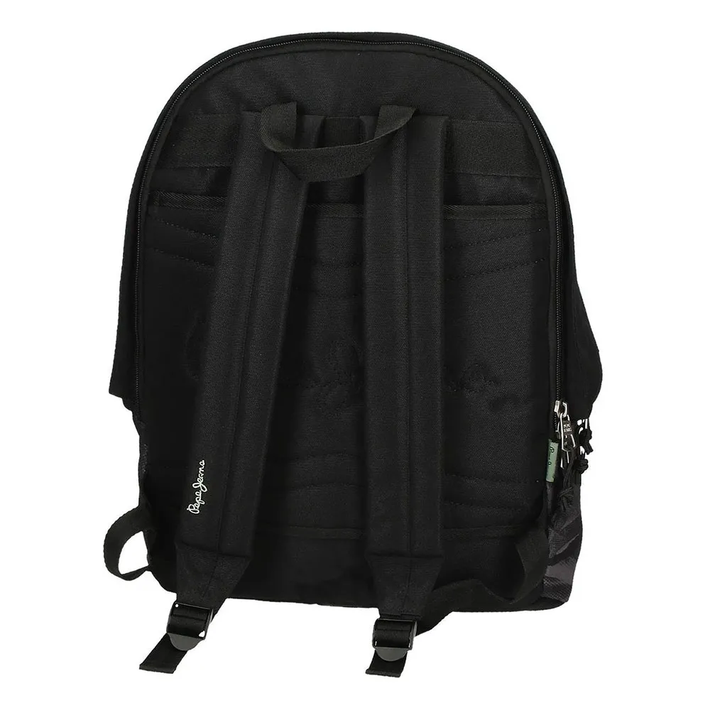 Pepe Jeans Davis 44 Cm 20l Rucksack, Black Pepe Jeans Davis 44 Cm 20l Rucksack, Black