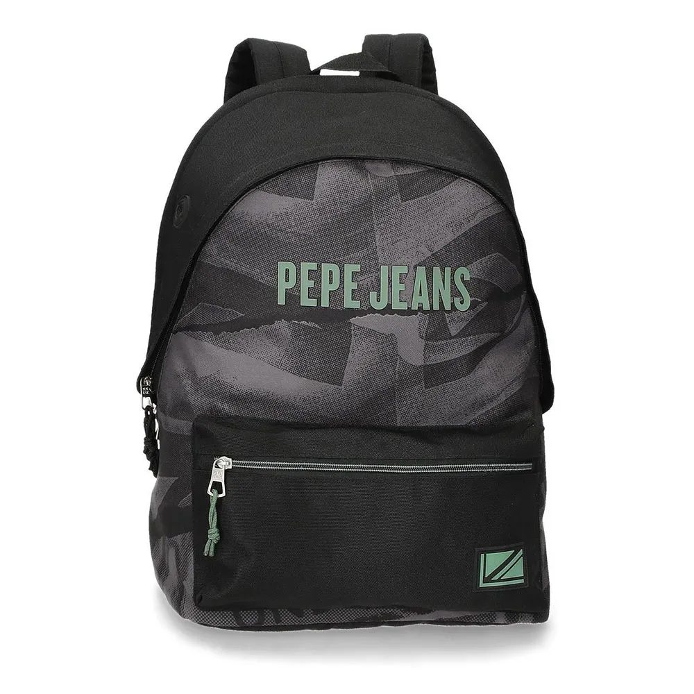Pepe Jeans Davis 44 Cm 20l Rucksack, Black Pepe Jeans Davis 44 Cm 20l Rucksack, Black
