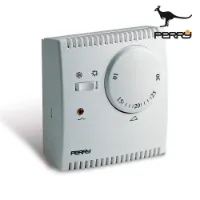 Perry Teg Analogthermostat Mit Licht Und Schalter Perry Teg Analogthermostat Mit Licht Und Schalter