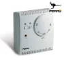 Perry Teg Analogthermostat Mit Licht Und Schalter, White, One Size