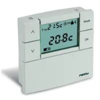 Perry Zefiro Digital Intelligenter Thermostat 84x84 Mm Perry Zefiro Digital Intelligenter Thermostat 84x84 Mm