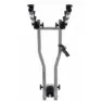 Peruzzo Arezzo Fahrradständer Für 3 Fahrräder, Silver / black, 3 Fahrrads