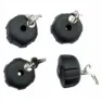 Peruzzo Ersatzschlüssel 4 Einheiten, Black, One Size