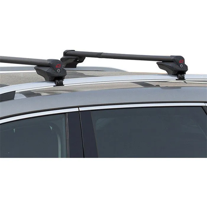Peruzzo G3 Steel Infinity Dachträger, Black, 77-115cm
