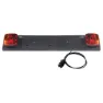 Peruzzo Kennzeichenhalter 7-polig, Black, One Size