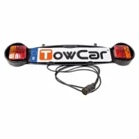 Peruzzo Kennzeichenhalter mit Lichtleiste 7-polige Steckdose ideal für Fahrradträger Kofferraum Unisex Peruzzo Kennzeichenhalter mit Lichtleiste 7-polige Steckdose ideal für Fahrradträger Kofferraum Unisex