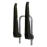 Peruzzo Wall Support Marte Haken, Black, One Size