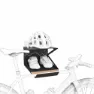 Peruzzo Wandhalterung Für Fahrräder, Black, One Size