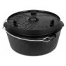 Petromax Holländischer Ofen Mit Flachem Boden 12l, Black, One Size