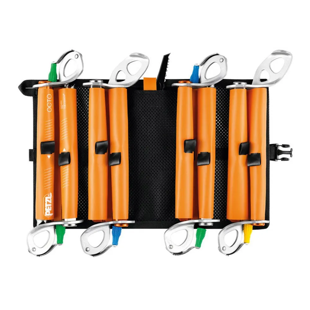 Petzl Achteckiger Wandanker, Orange / black, One Size Petzl Achteckiger Wandanker, Orange / black, One Size