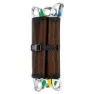 Petzl Achteckiger Wandanker, Orange / black, One Size